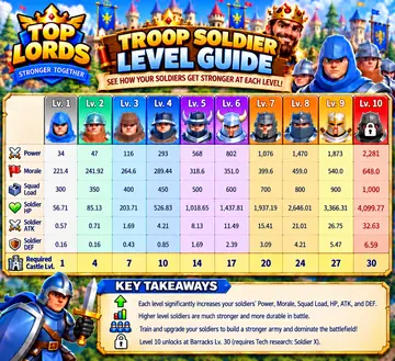Troop Soldier Levels thumbnail